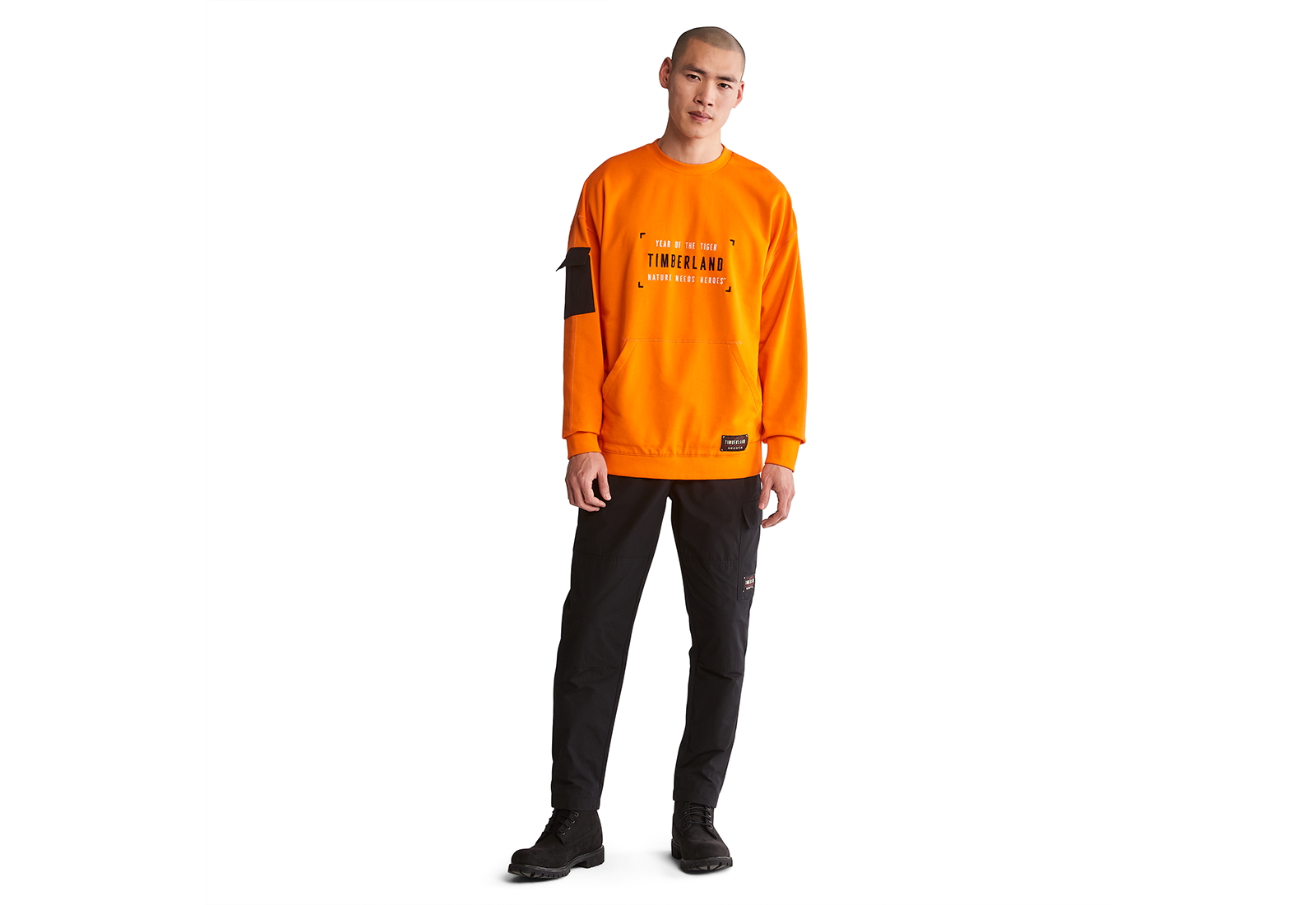 Timberland Oblečení Lny Crew Neck