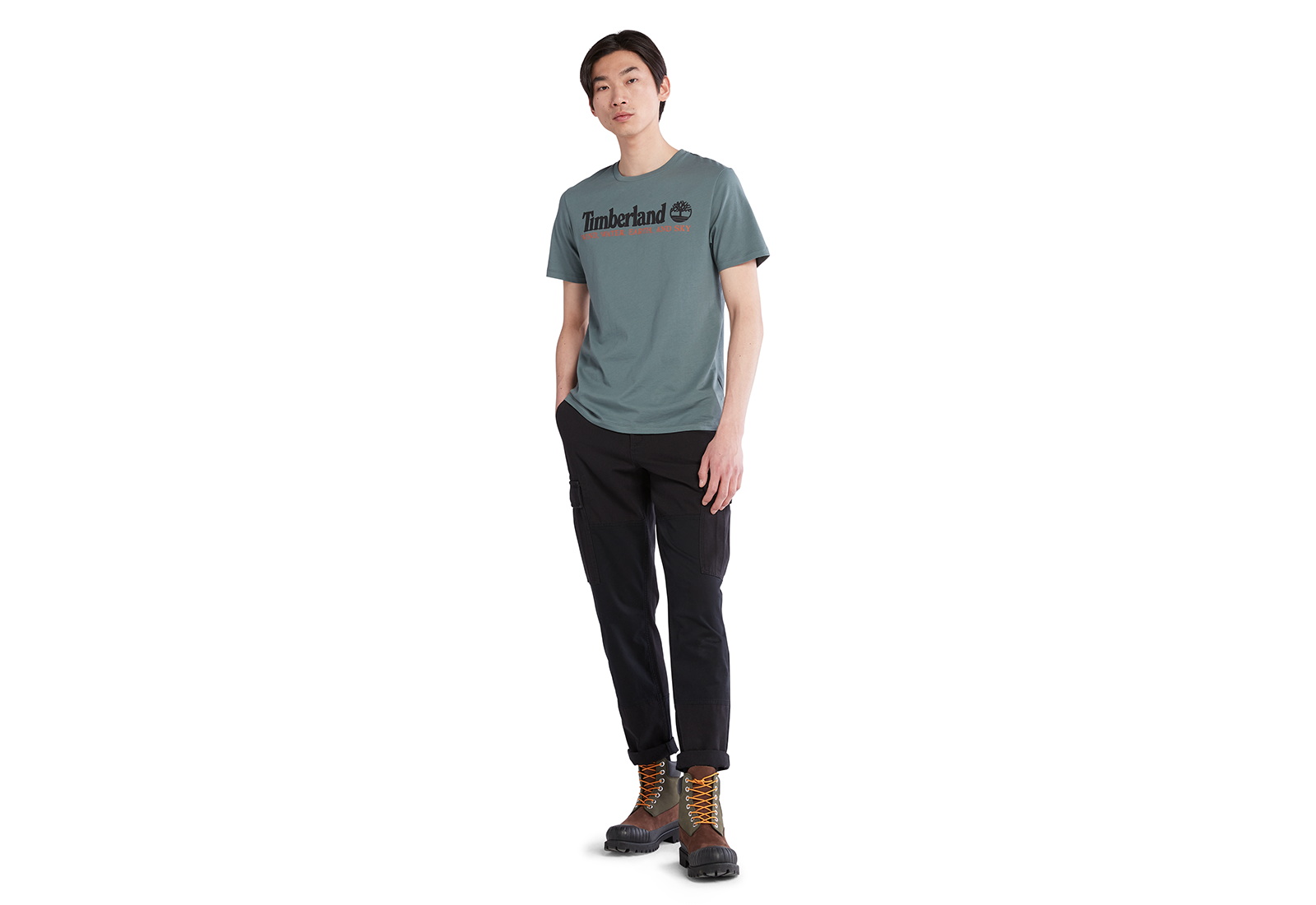Timberland Oblečení Wwes Front Tee (reg)