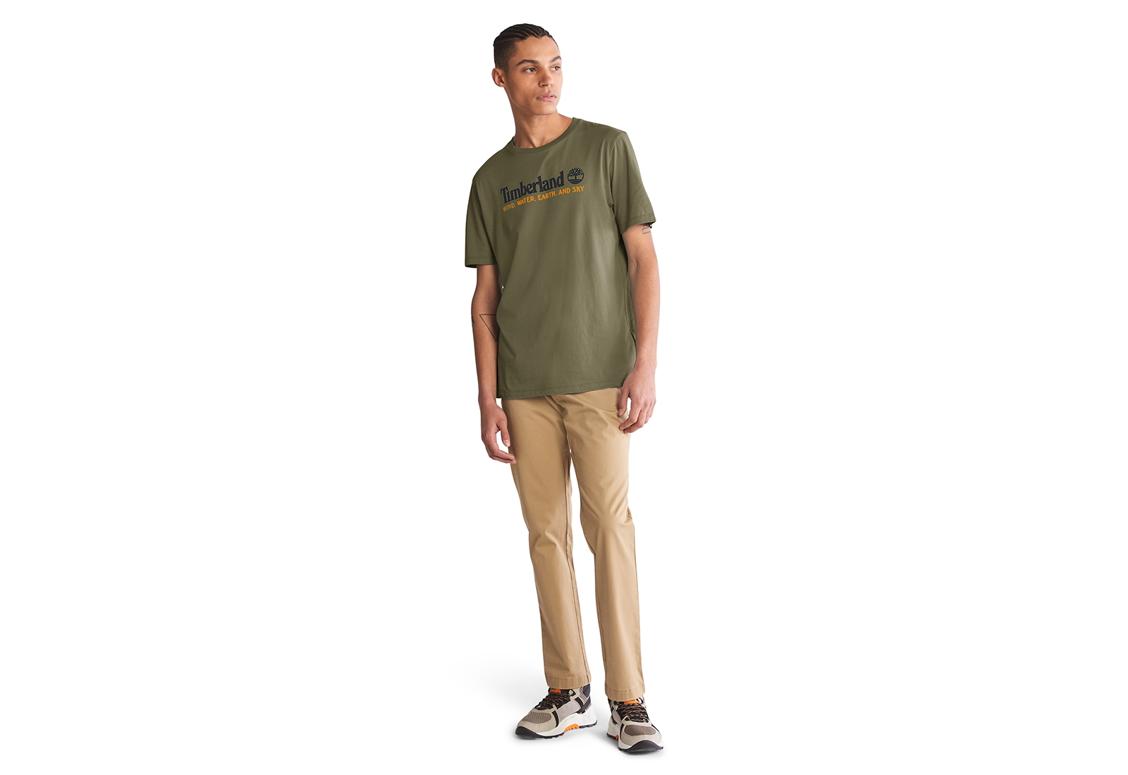 Timberland Oblečení Wwes Front Tee