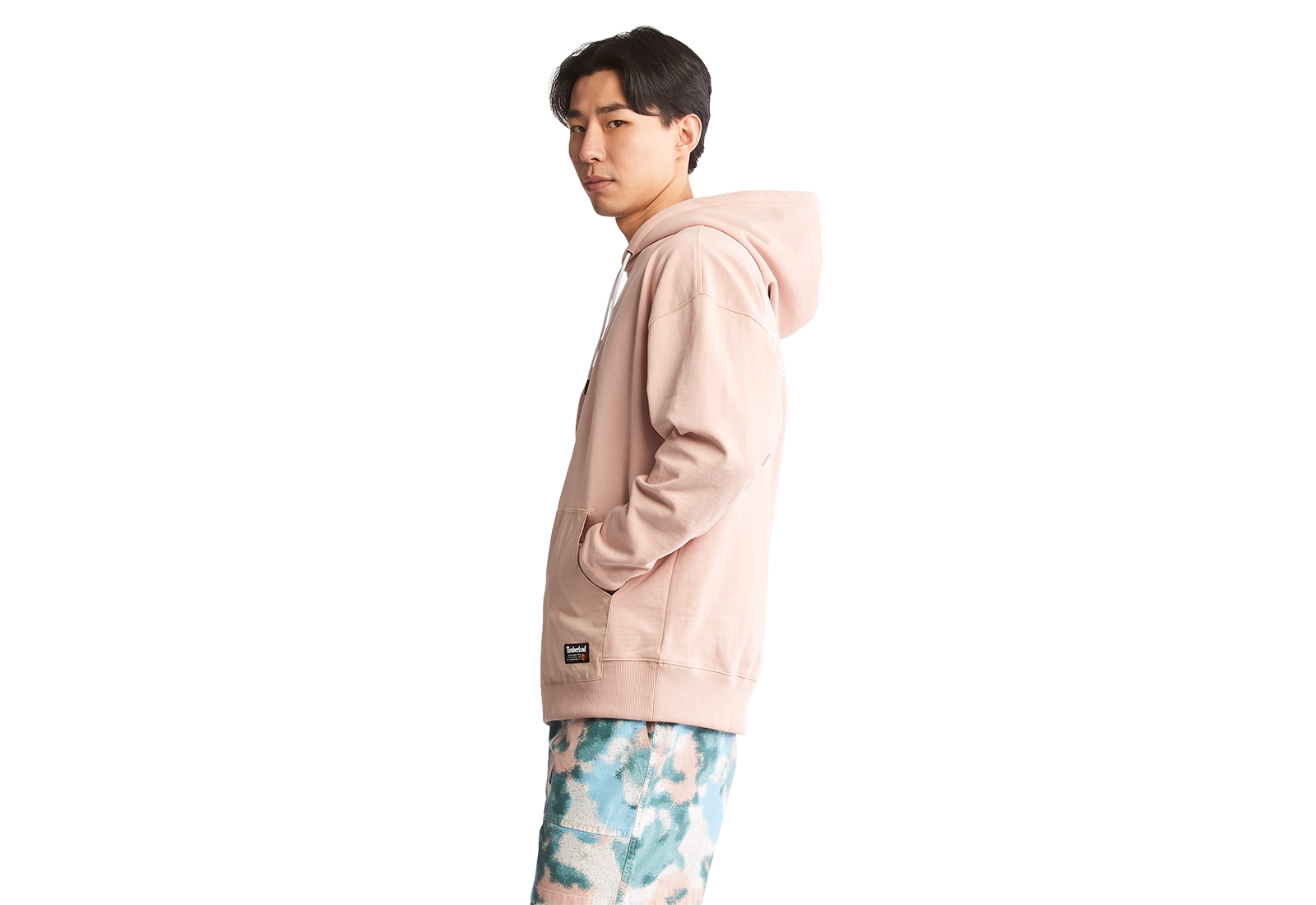 Timberland Oblečení Pu Mixed Media Hoodie