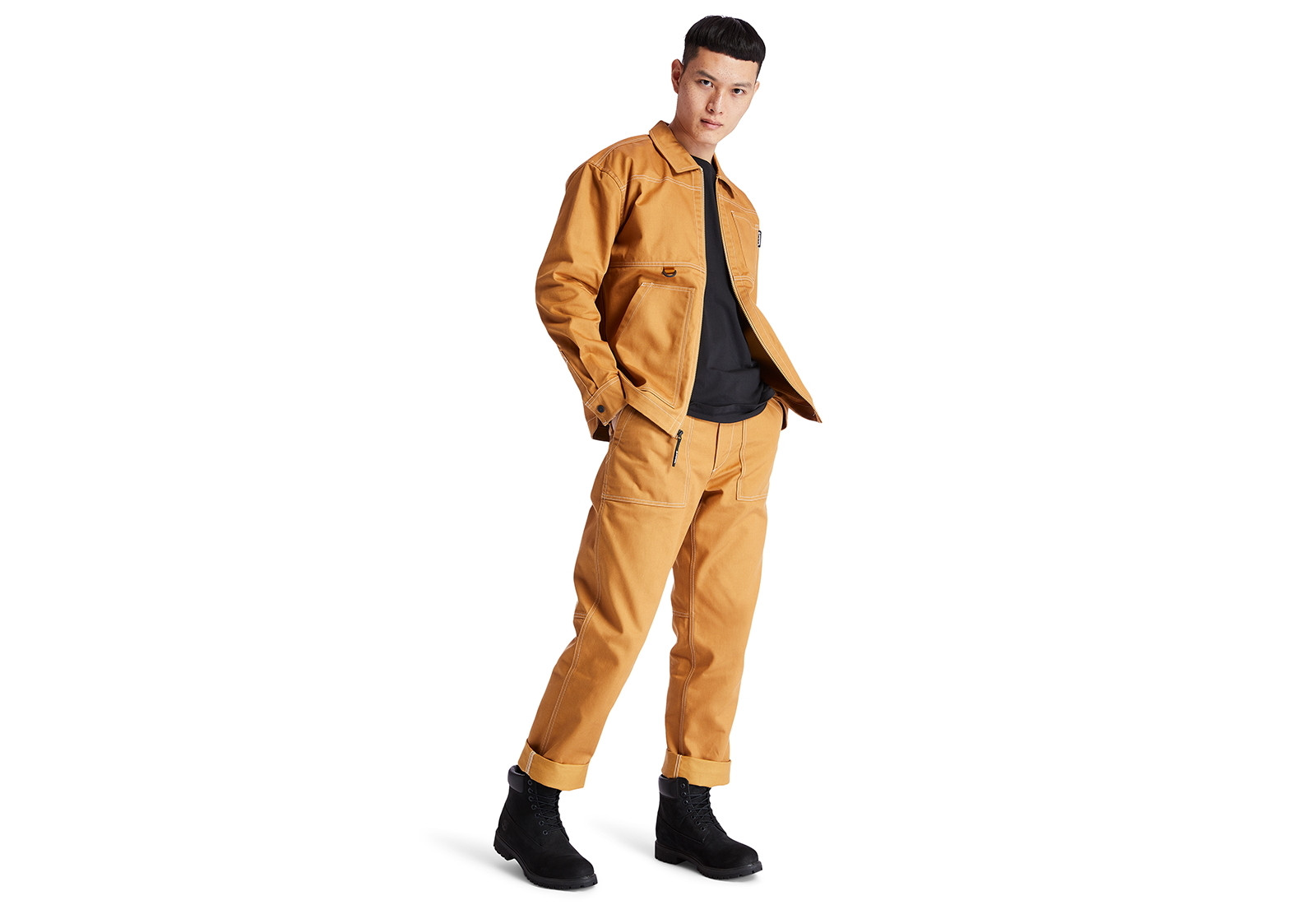 Timberland Oblečení Ww Jacket Wheat Boot