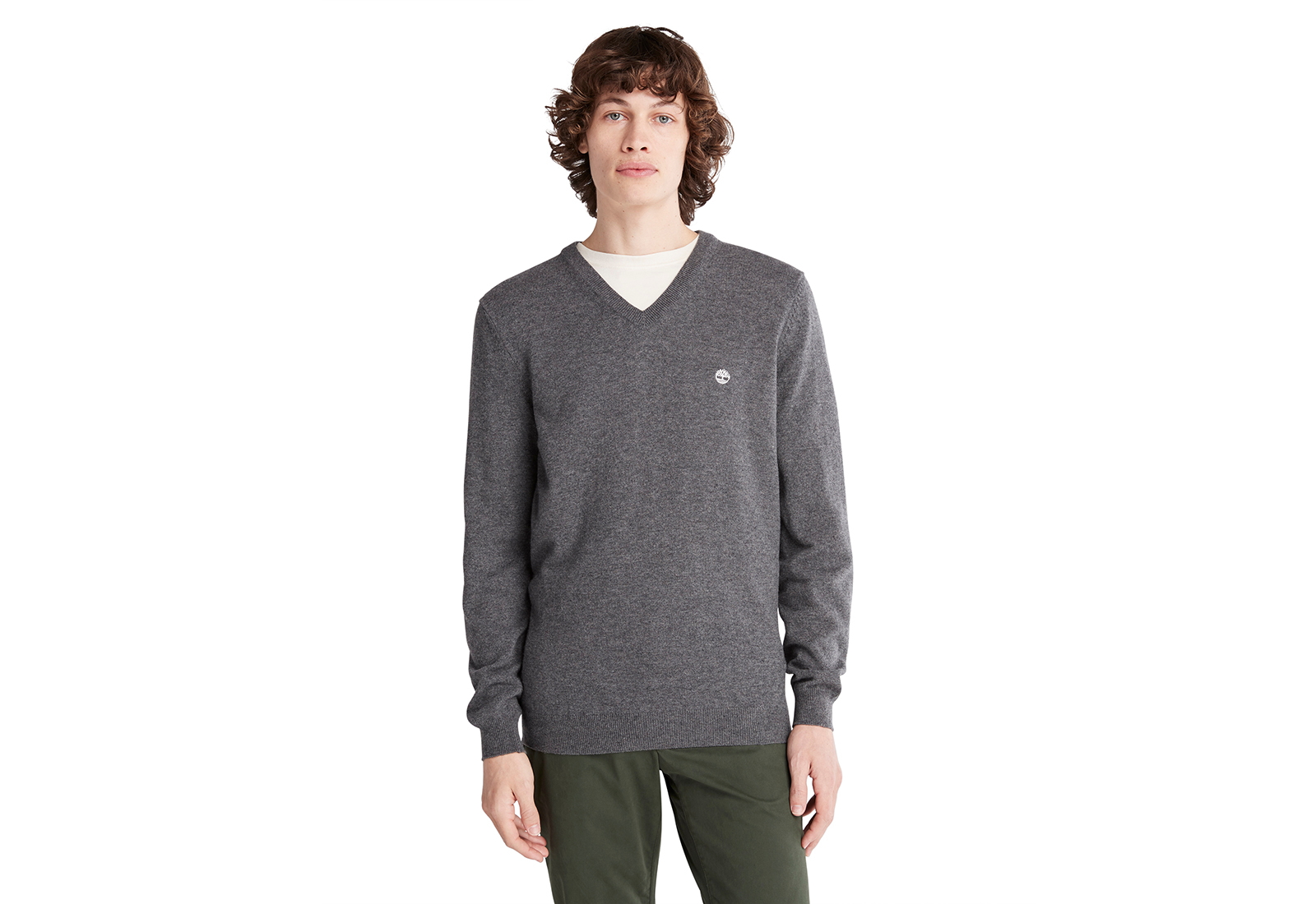 Timberland Oblečení Merino V Neck Sweater