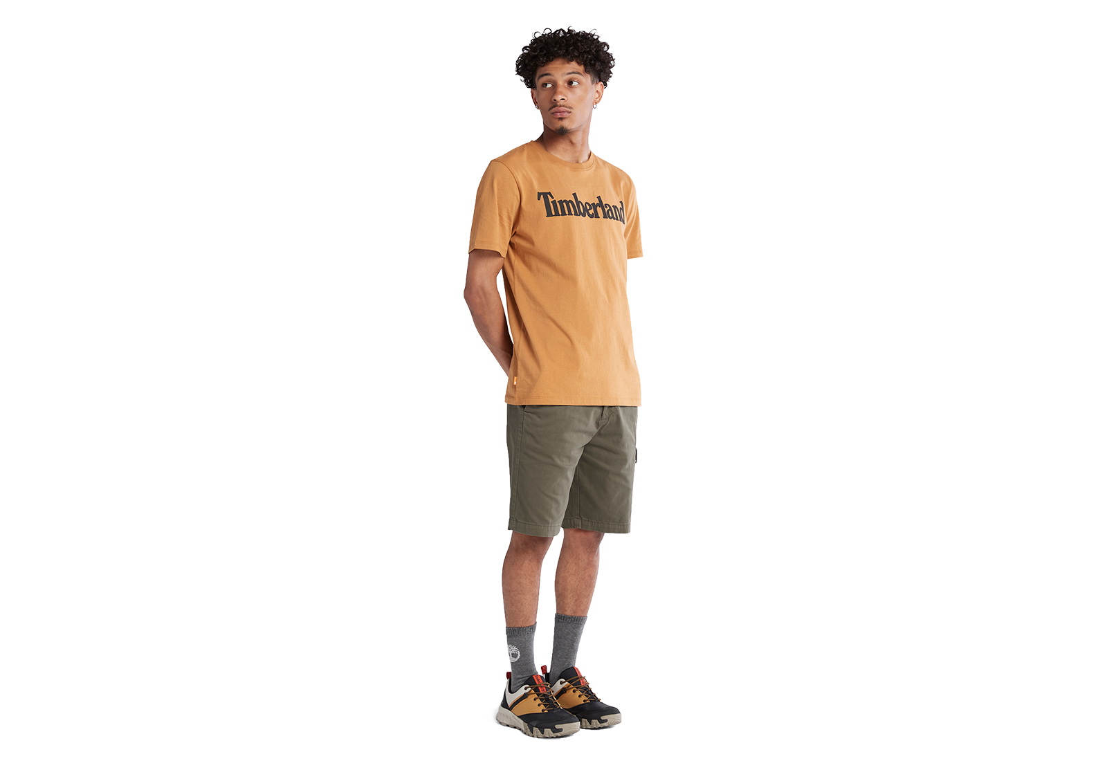 Timberland Oblečení Ss Linear Logo Tee