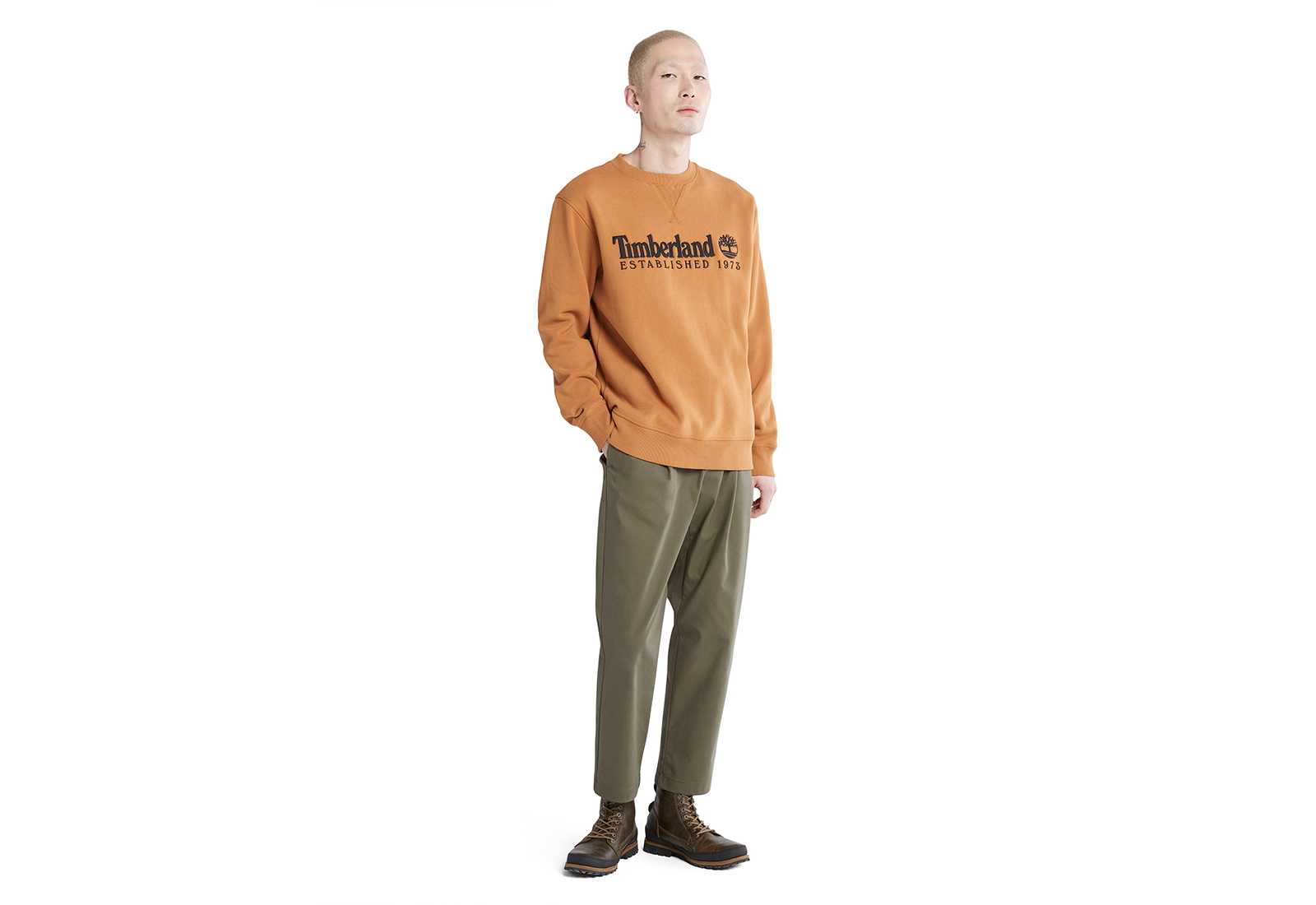 Timberland Oblečení Est 1973 Crew Sweatshirt