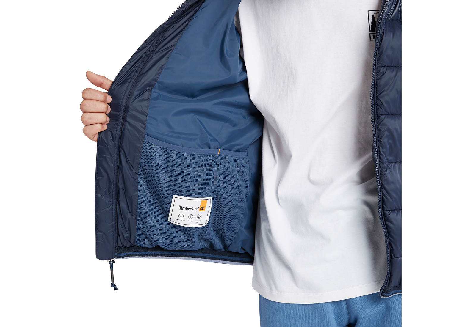 Timberland Oblečení Mid Weight Hooded Jkt