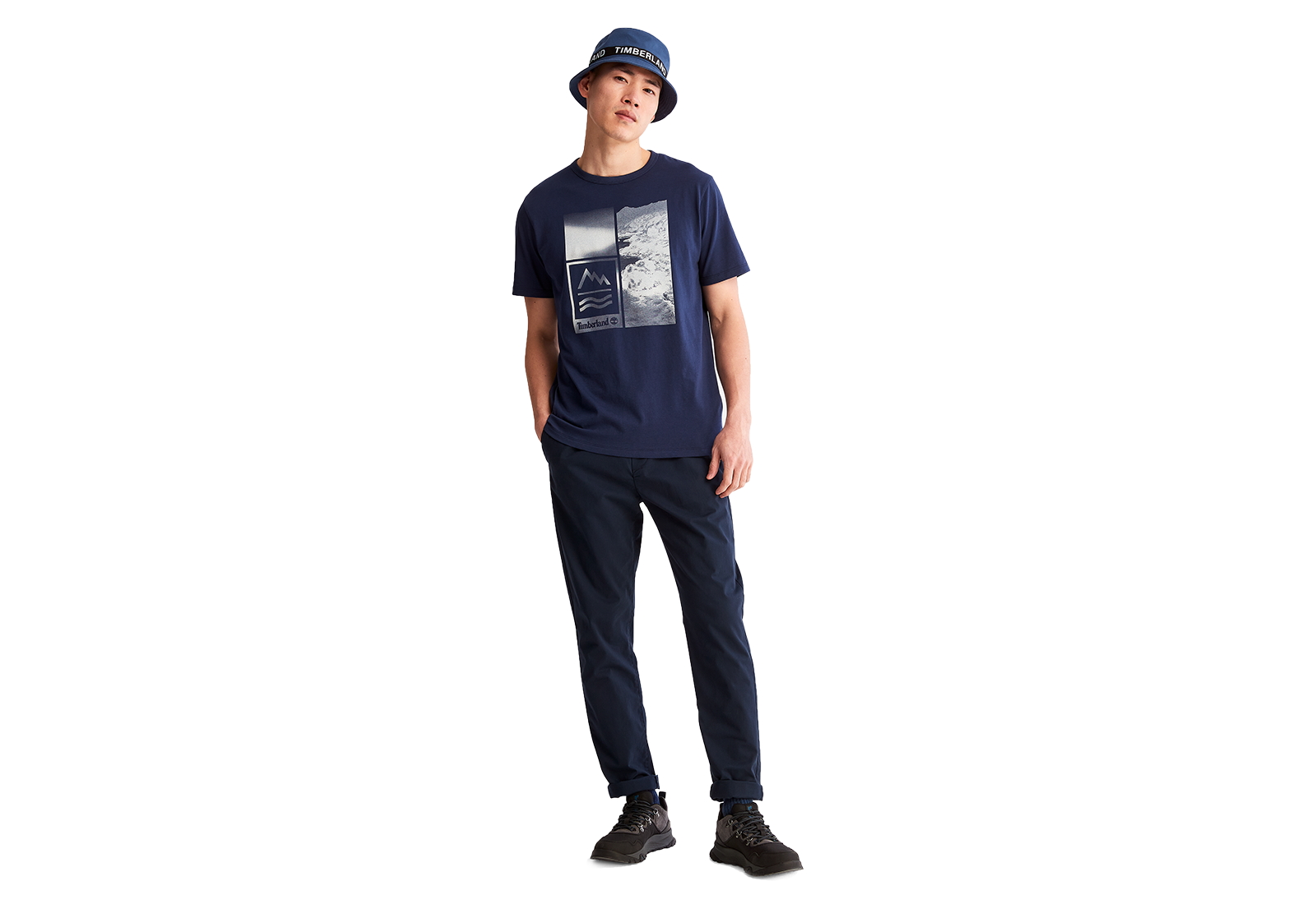Timberland Oblečení Ss Back Gr Tee