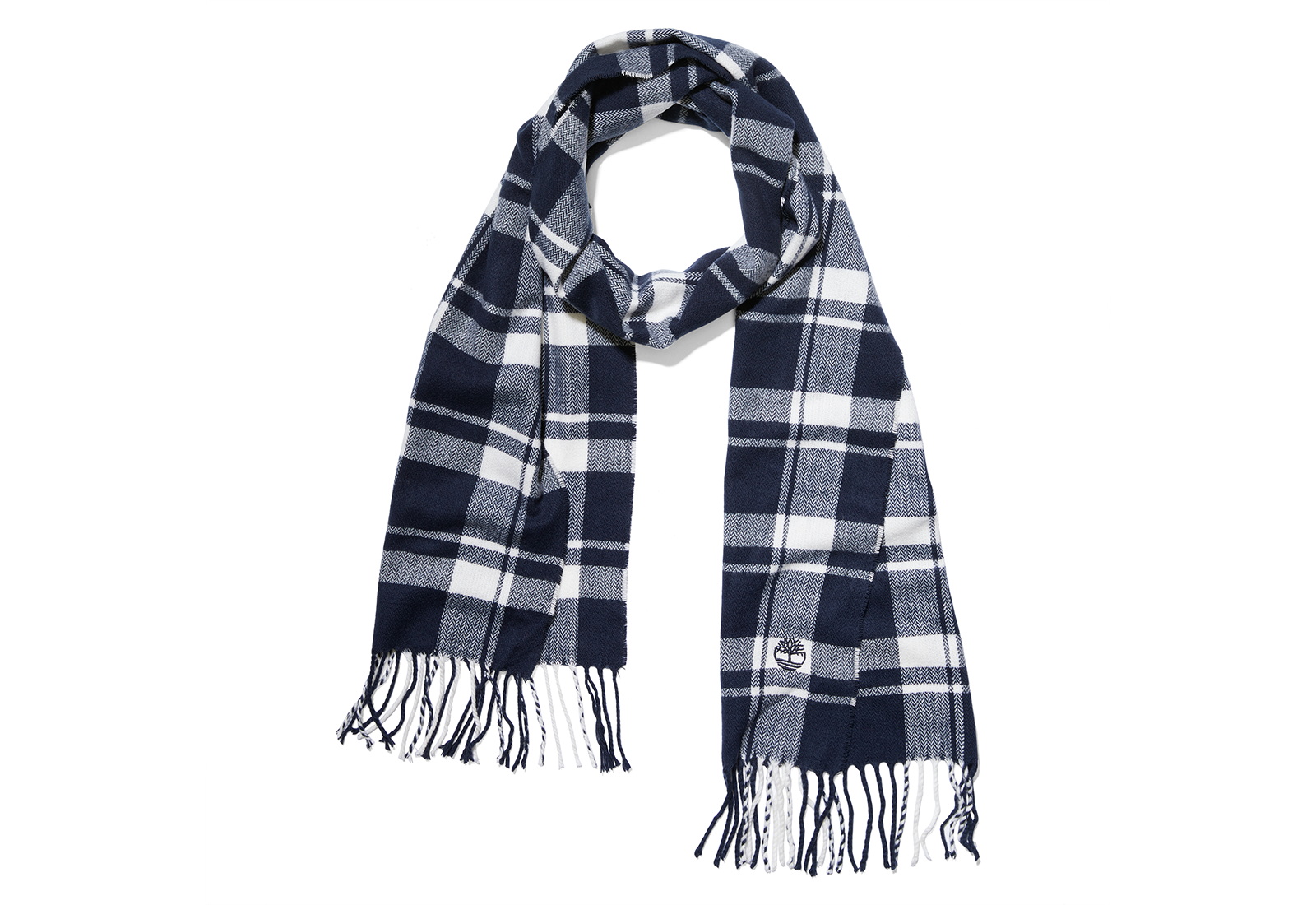 Timberland Oblečení Brushed Plaid Scarf