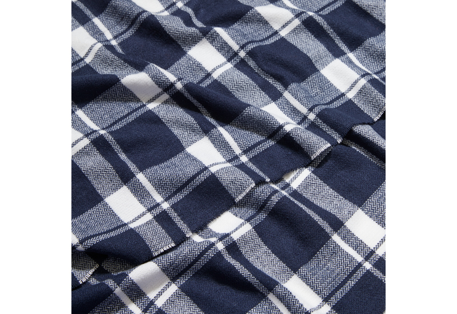 Timberland Oblečení Brushed Plaid Scarf