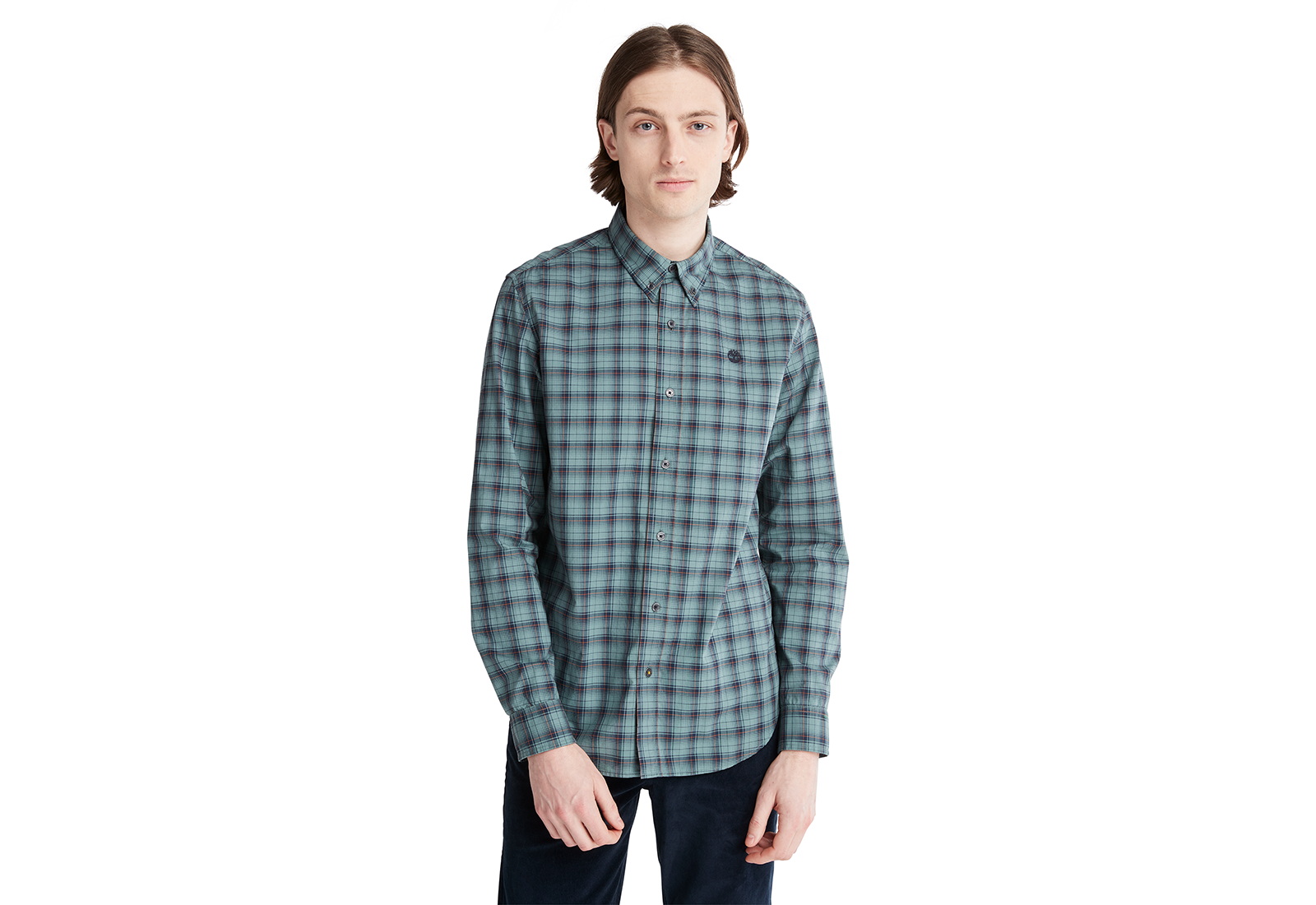 Timberland Oblečení Ls Poplin Check Shirt