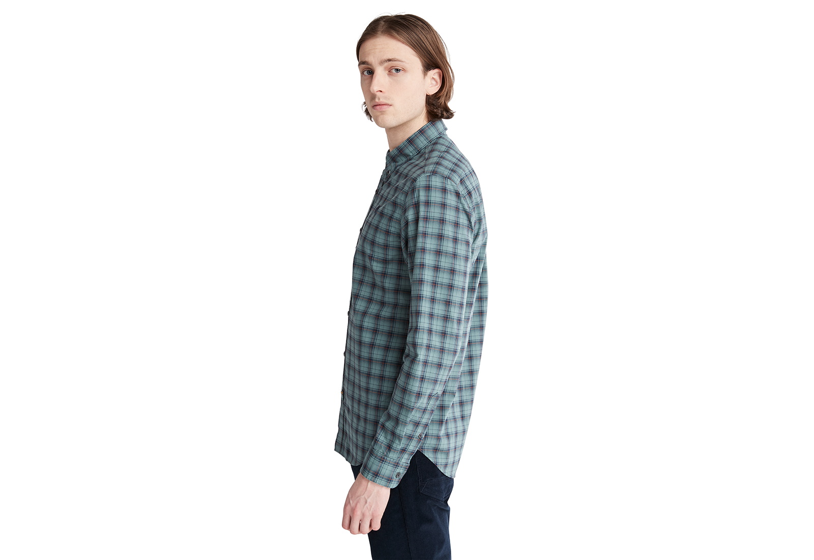 Timberland Oblečení Ls Poplin Check Shirt