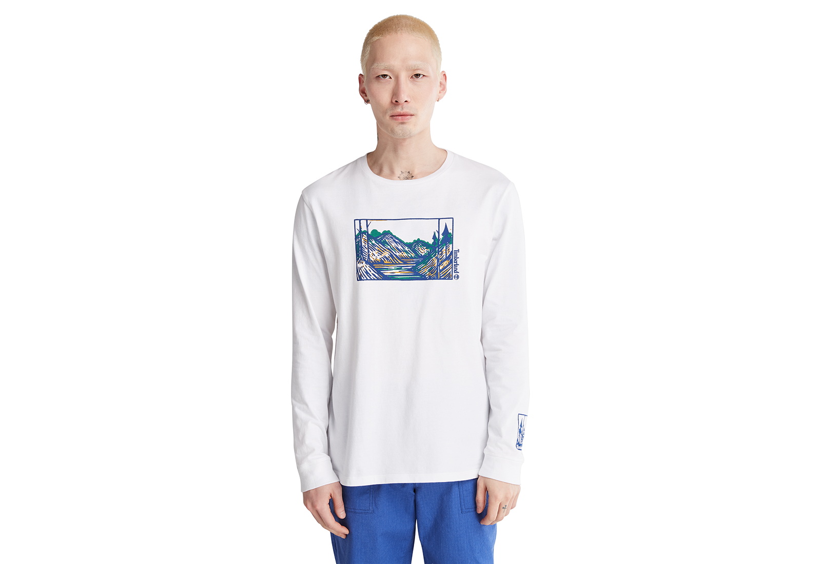 Timberland Oblečení Ls Wwes Tee