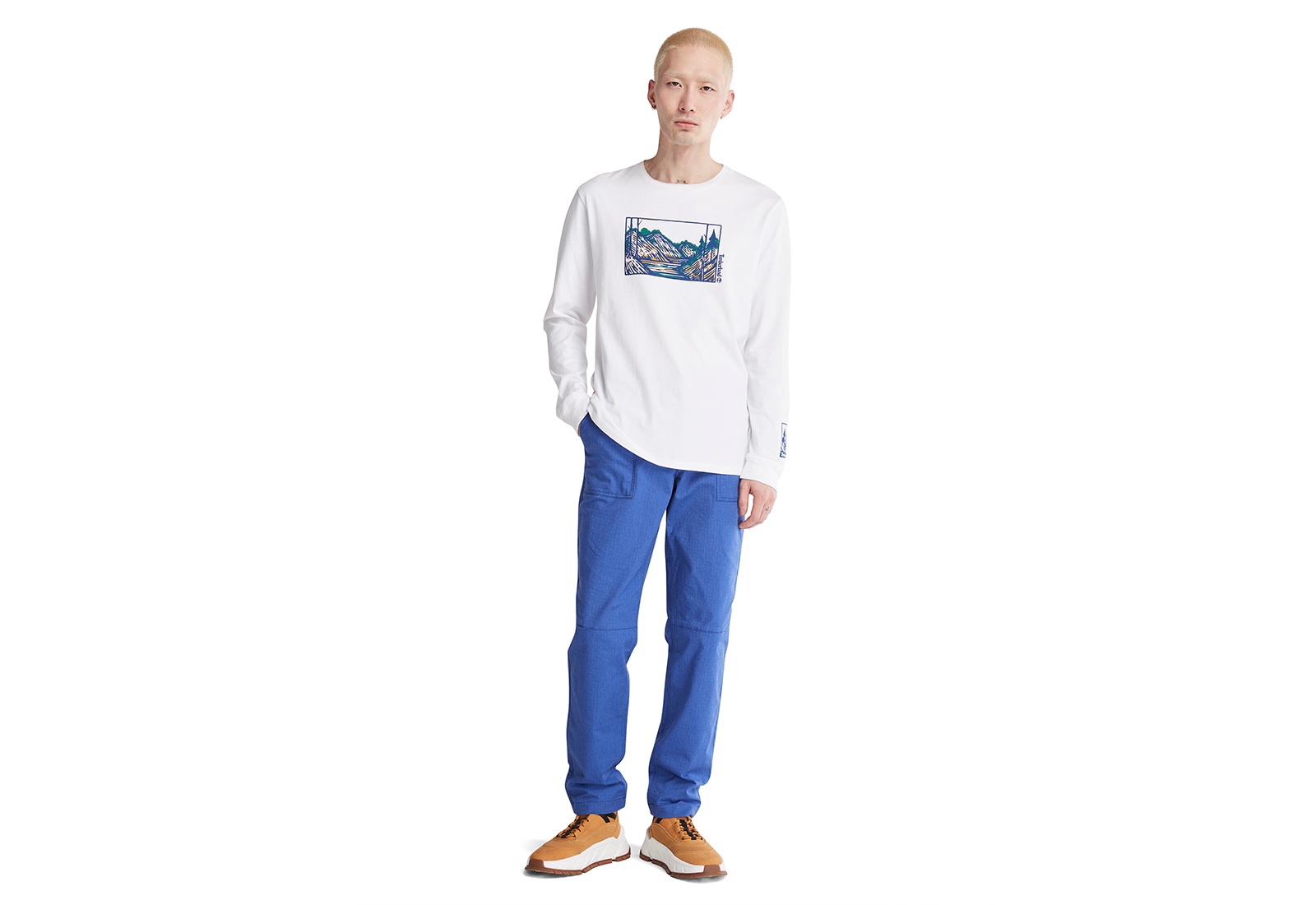 Timberland Oblečení Ls Wwes Tee