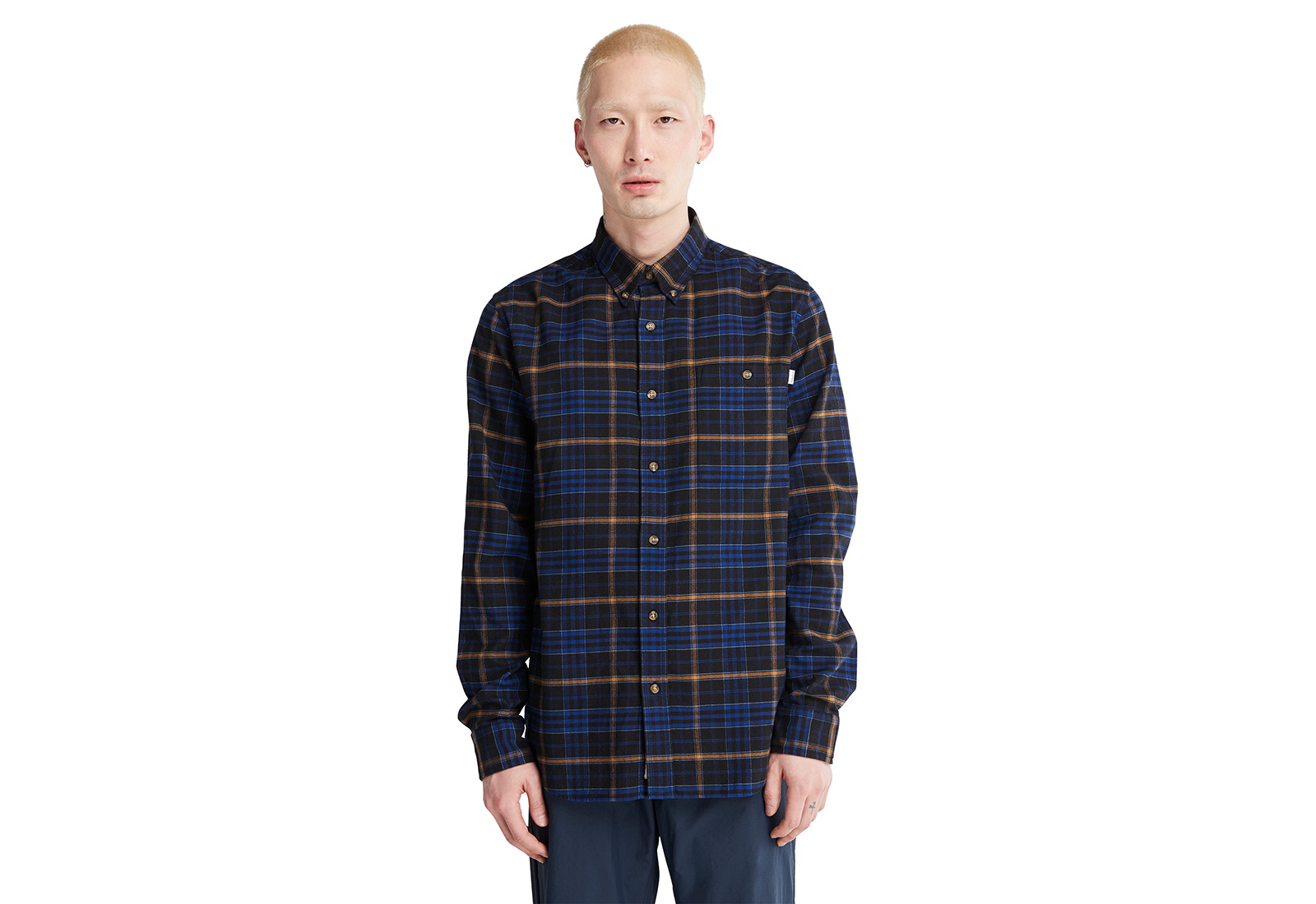 Timberland Oblečení Ls Tartan Shirt
