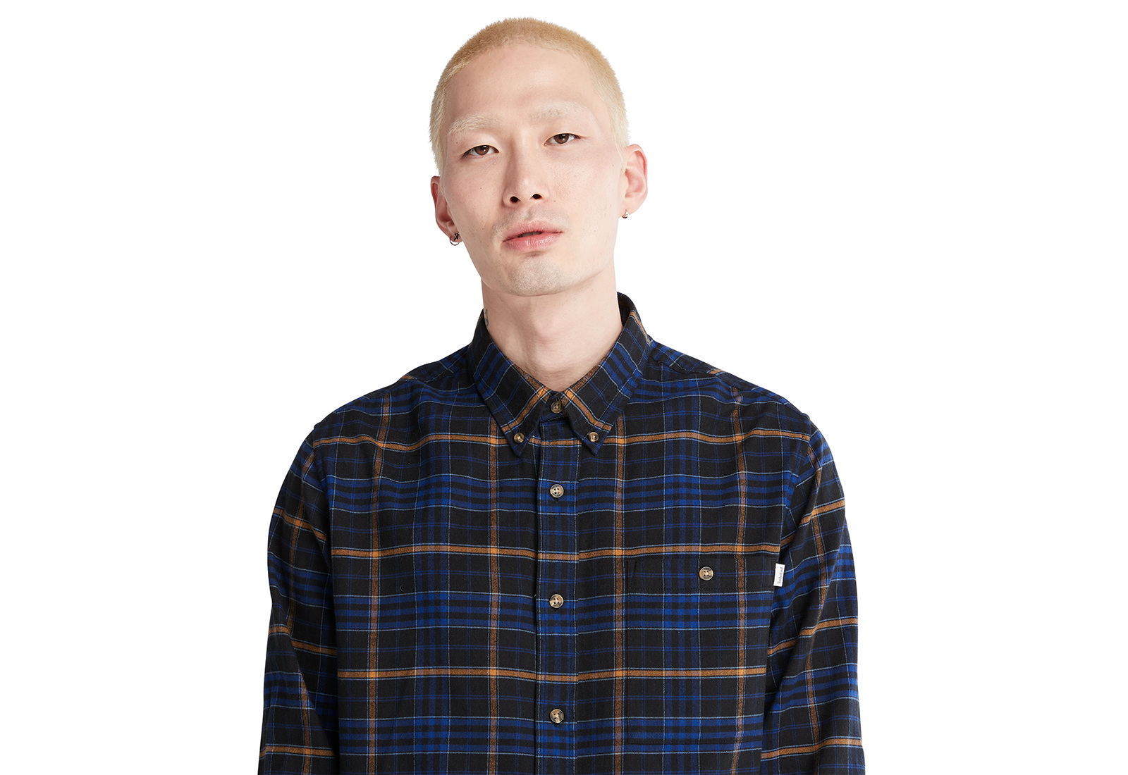 Timberland Oblečení Ls Tartan Shirt