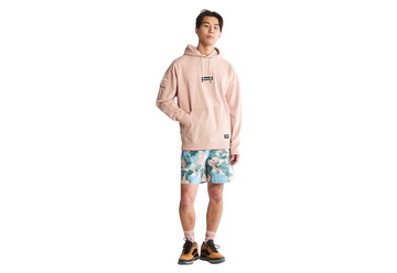 Timberland Oblečení Pu Mixed Media Hoodie