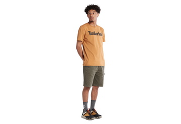 Timberland Oblečení Ss Linear Logo Tee