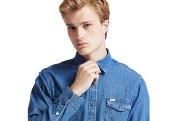 Timberland Oblečení LS Denim Reg Shirt