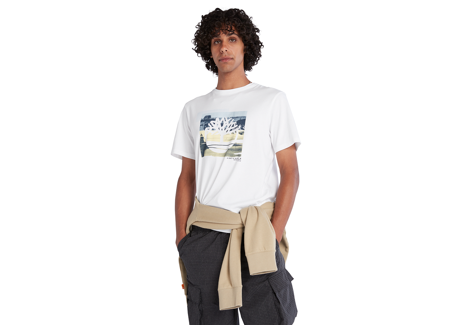 Timberland Oblečení Ss Coast Graphic Tee