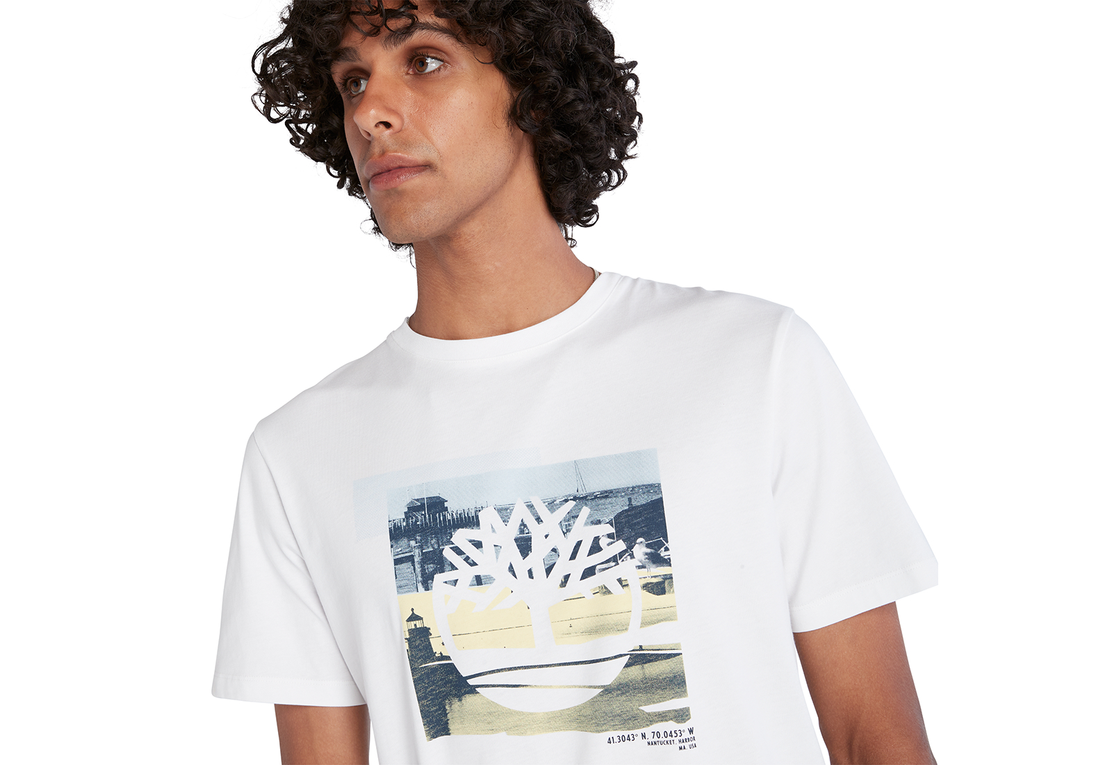 Timberland Oblečení Ss Coast Graphic Tee