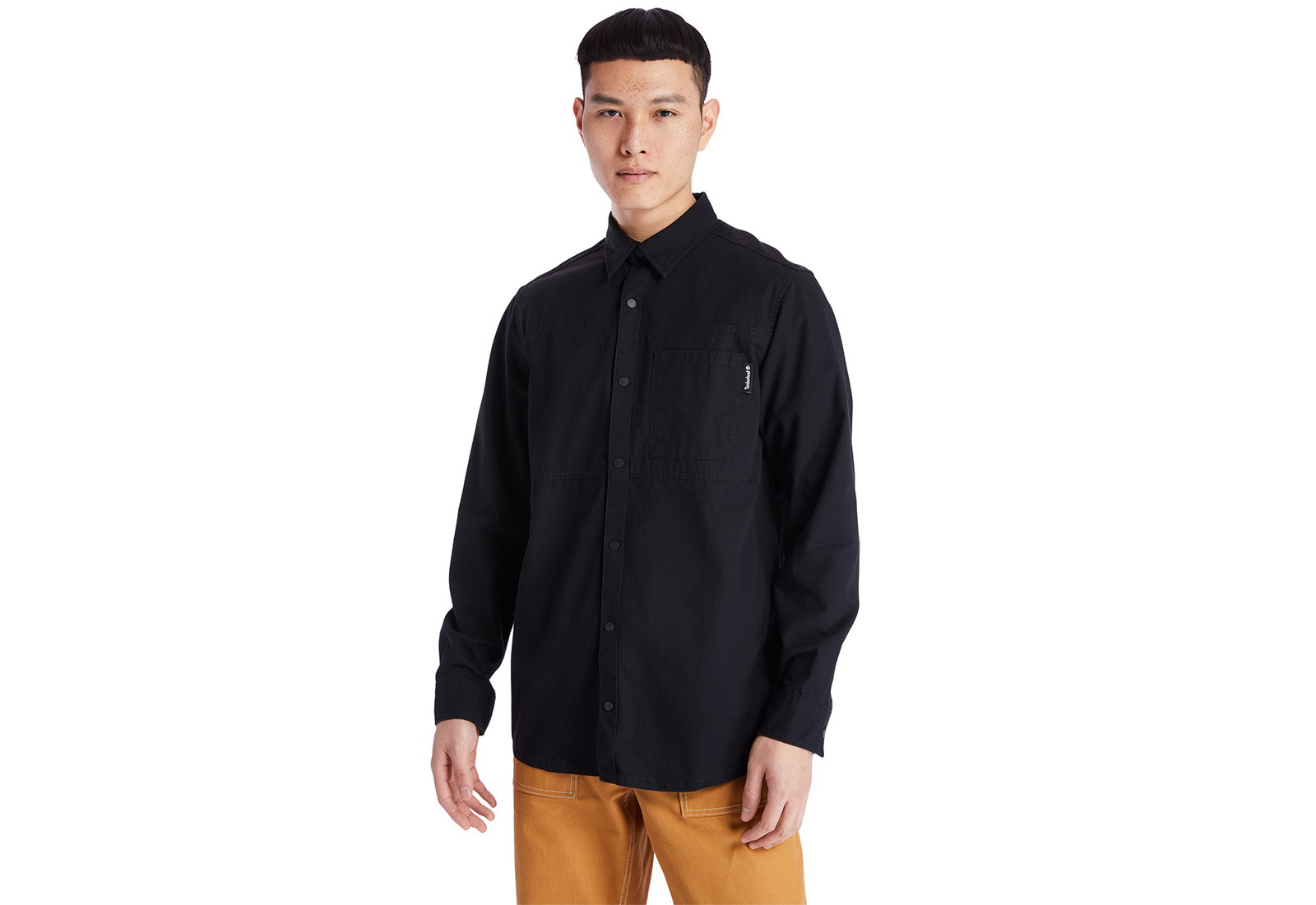 Timberland Oblečení Ww Overshirt Black