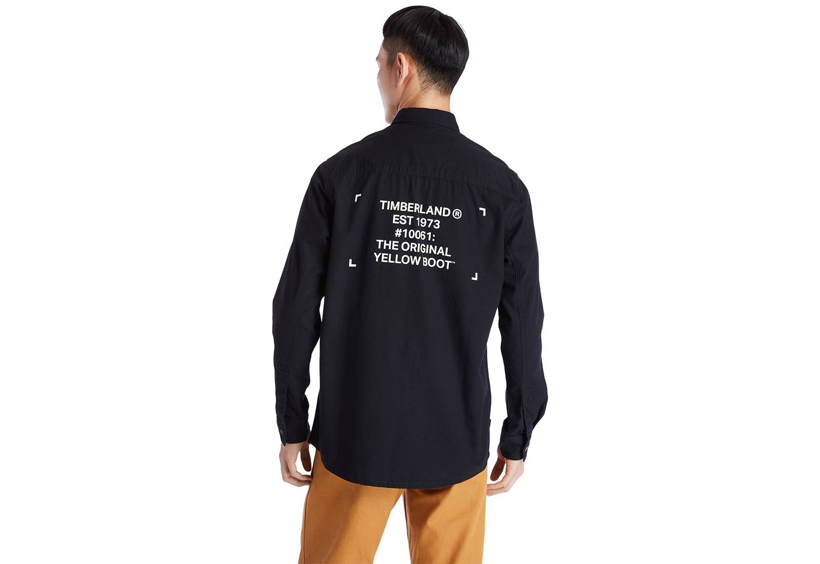 Timberland Oblečení Ww Overshirt Black