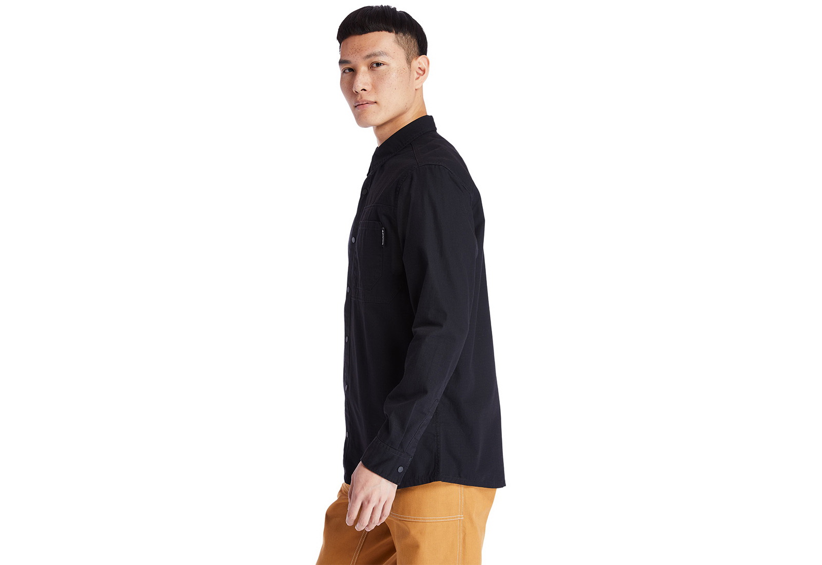 Timberland Oblečení Ww Overshirt Black