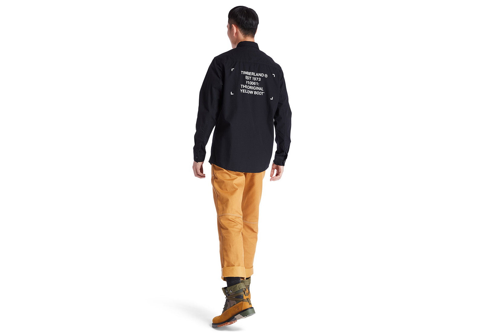 Timberland Oblečení Ww Overshirt Black