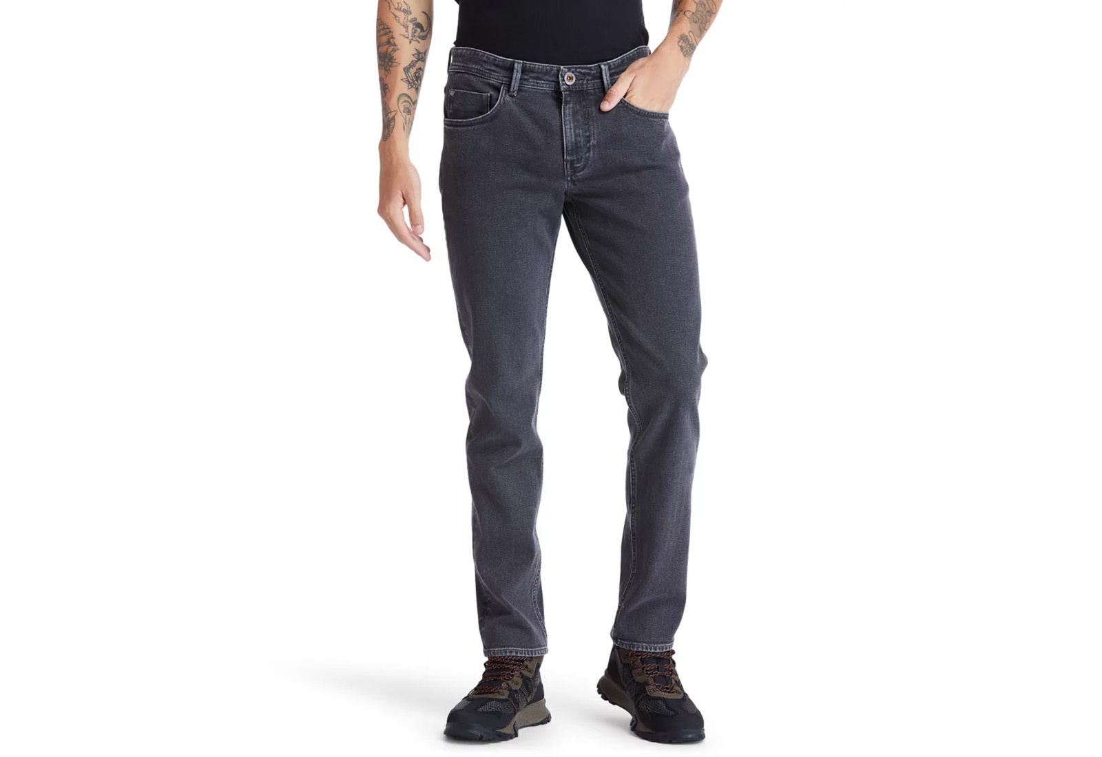 Timberland Oblečení Str Black Indigo Denim