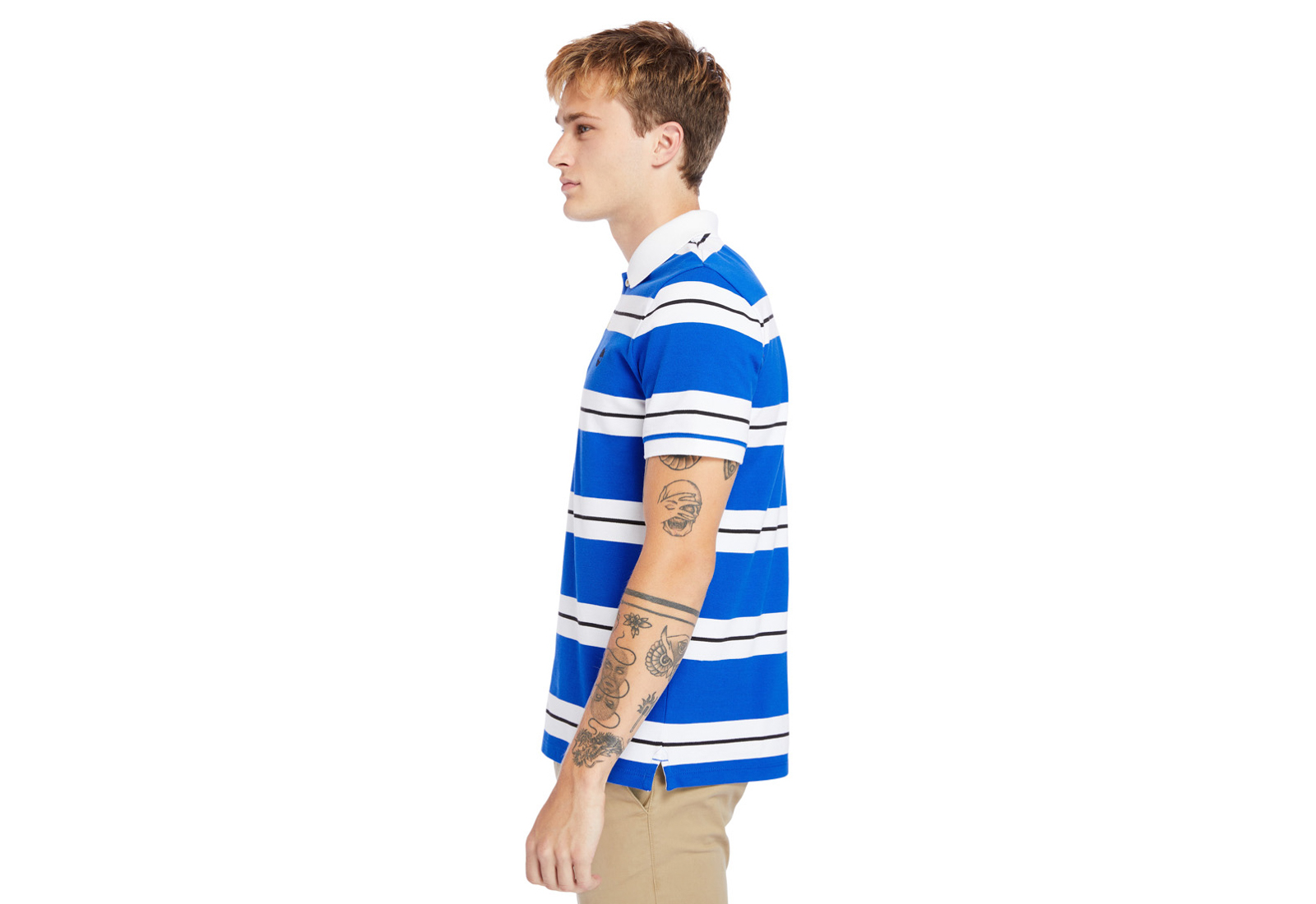 Timberland Oblečení Ss Stripe Pique Polo