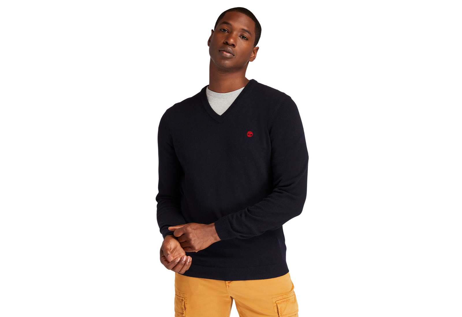Timberland Oblečení Merino V Neck Sweater