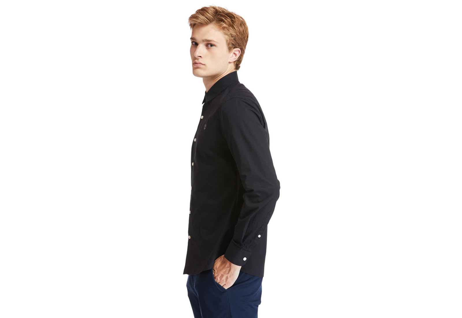 Timberland Oblečení Ls Er Pop Solid Shirt