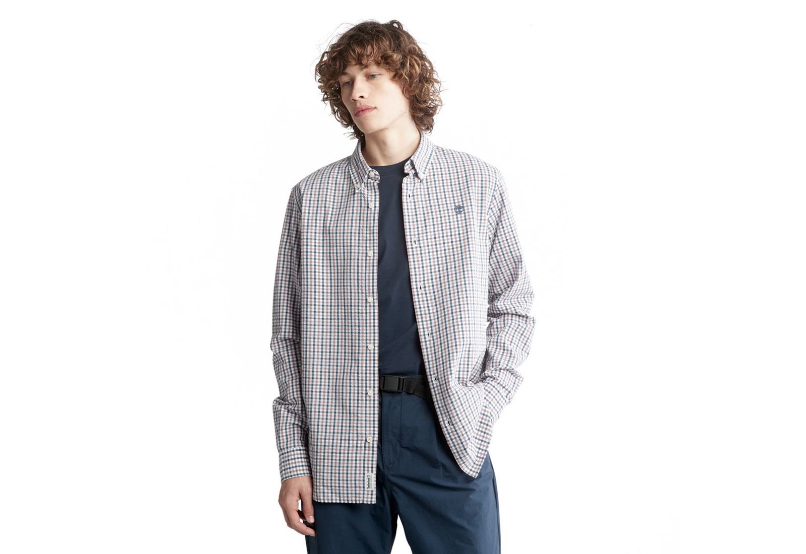 Timberland Oblečení Ls Elevated Gingham