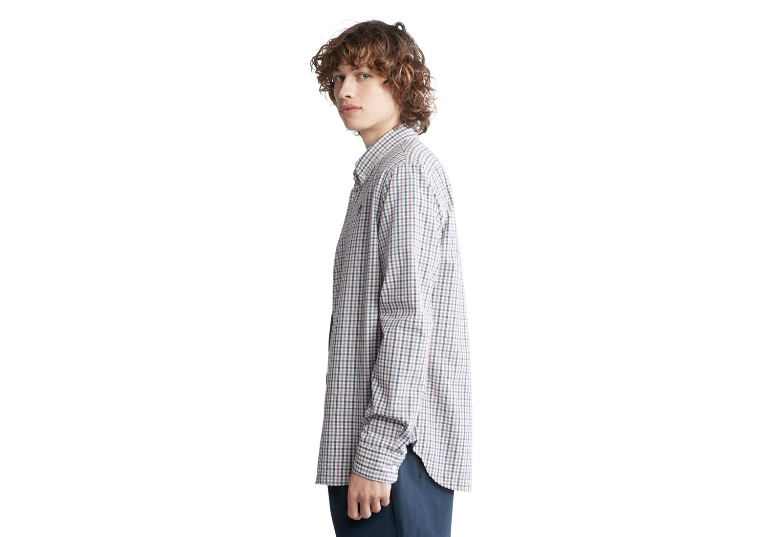 Timberland Oblečení Ls Elevated Gingham