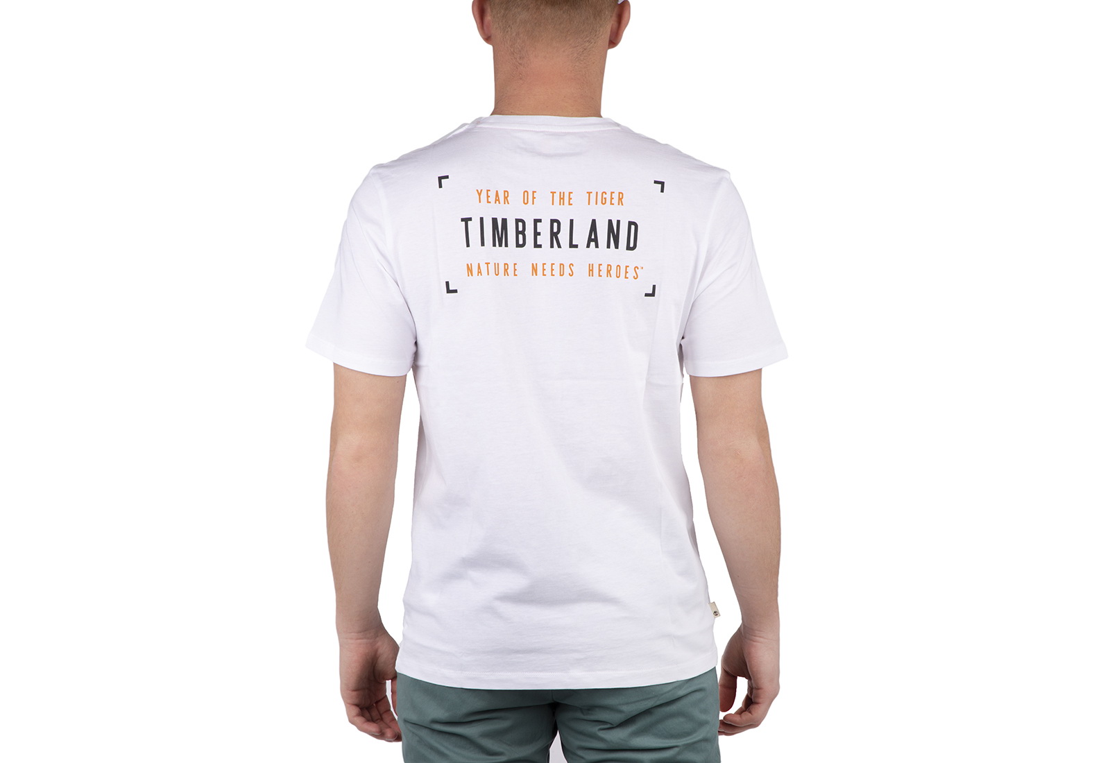 Timberland Oblečení Lny Ss Logo Tee